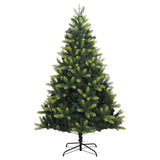 Kunstkerstboom Met Scharnieren 150 Led En Kerstballen 120 Cm