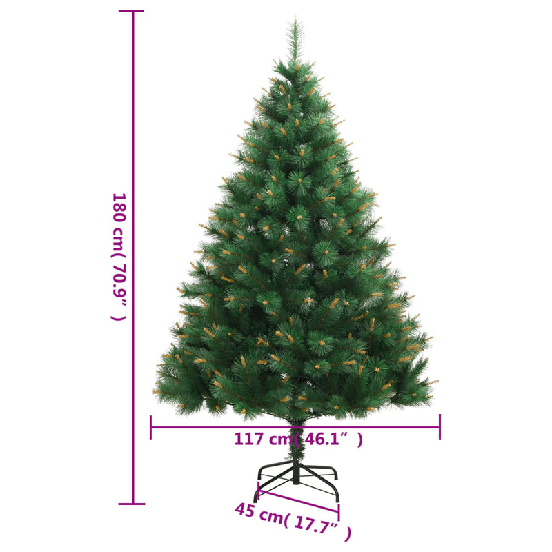 Kunstkerstboom Met Scharnieren 300 Led's