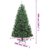 Kunstkerstboom Met Scharnieren 300 Led's