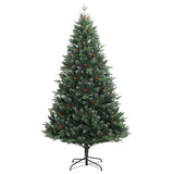 Kunstkerstboom Met Scharnieren 300 Led's En Kerstballen