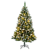 Kunstkerstboom Met Scharnieren 300 Led's En Kerstballen