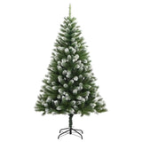 Kunstkerstboom Met Scharnieren 300 Led's En Kerstballen