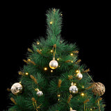 Kunstkerstboom Met Scharnieren 300 Led's En Kerstballen