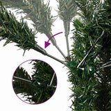 Kunstkerstboom Met Scharnieren 300 Led's En Kerstballen
