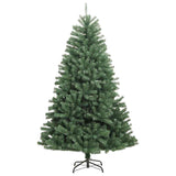 Kunstkerstboom Met Scharnieren 300 Led's En Kerstballen