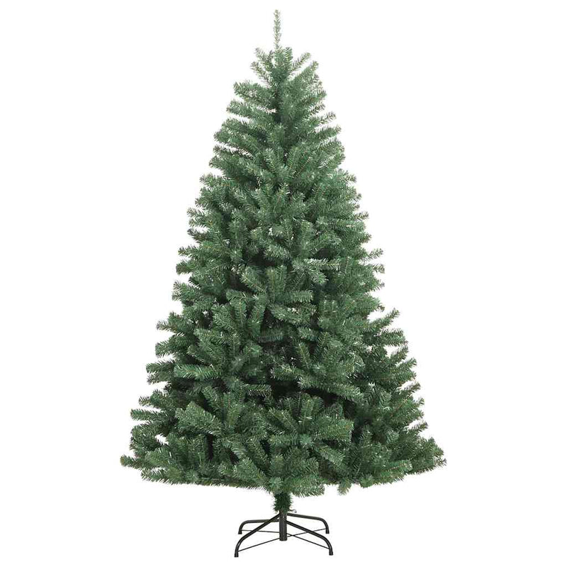 Kunstkerstboom Met Scharnieren 300 Led's En Kerstballen