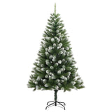 Kunstkerstboom Met Scharnieren 300 Led's En Kerstballen 240 Cm