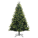 Kunstkerstboom Met Scharnieren 300 Led's En Kerstballen