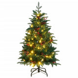 Kunstkerstboom Met Scharnieren 150 Led's 150 Cm