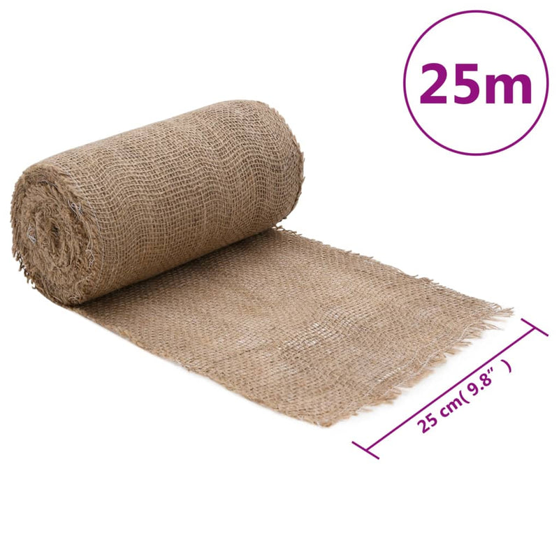 Jute Rol 200 G/M² 0,25X25 M 100% Jute