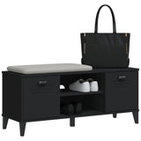 Schoenenbank Viken 106X35X45 Cm Bewerkt Hout