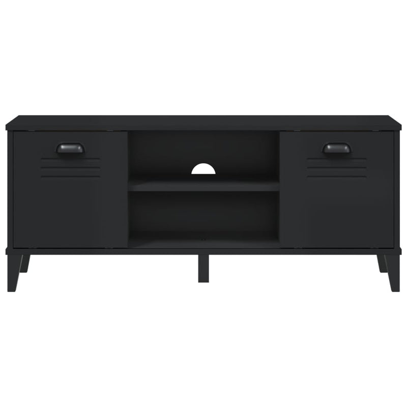 Schoenenbank Viken 106X35X45 Cm Bewerkt Hout