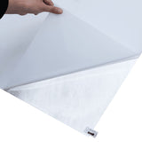 Raamfolie Statisch Mat Wit 60X500 Cm Pvc Matwit