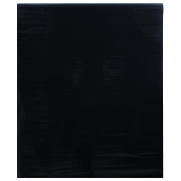 Raamfolie Statisch Matzwart 45X500 Cm Pvc