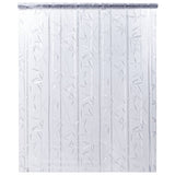 Raamfolie Bamboepatroon Mat 90X500 Cm Pvc Gematteerd Bamboe