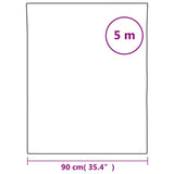 Raamfolie Bamboepatroon Mat 90X500 Cm Pvc Gematteerd Bamboe