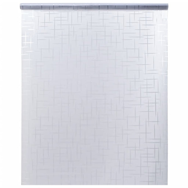 Raamfolie Sterrenpatroon Mat 60X500 Cm Pvc Bevroren Ster