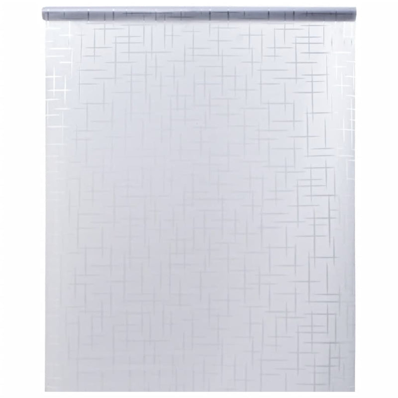 Raamfolie Sterrenpatroon Mat 60X500 Cm Pvc Bevroren Ster