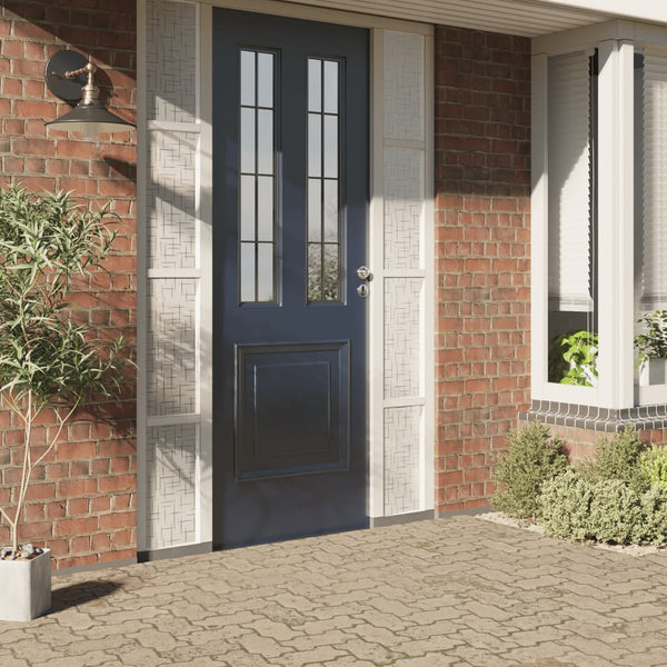 Raamfolie Sterrenpatroon Mat 60X500 Cm Pvc Bevroren Ster