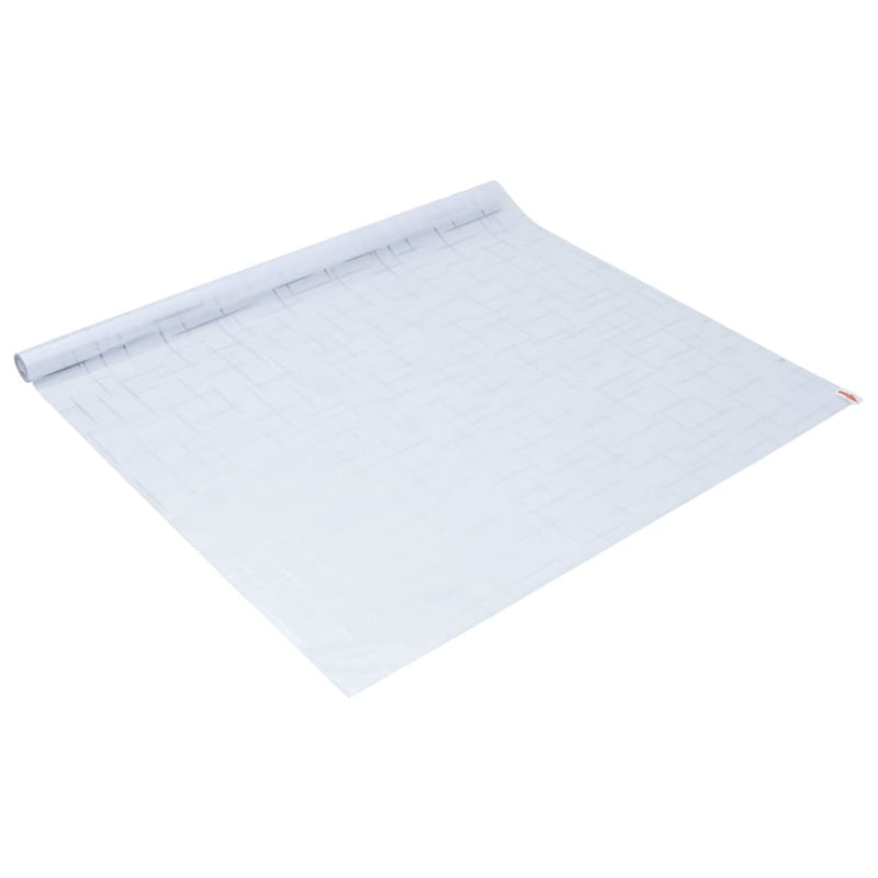 Raamfolie Sterrenpatroon Mat 60X500 Cm Pvc Bevroren Ster