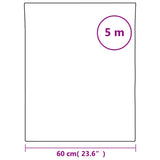 Raamfolie Sterrenpatroon Mat 60X500 Cm Pvc Bevroren Ster