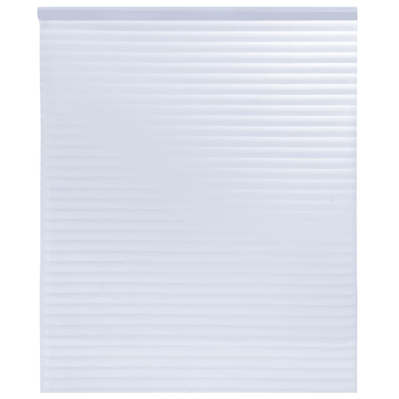 Raamfolie Strepenpatroon Mat 90X500 Cm Pvc Mat Gestreept