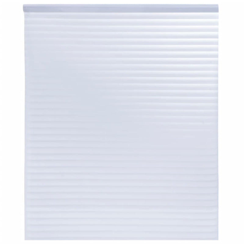 Raamfolie Strepenpatroon Mat 90X500 Cm Pvc Mat Gestreept