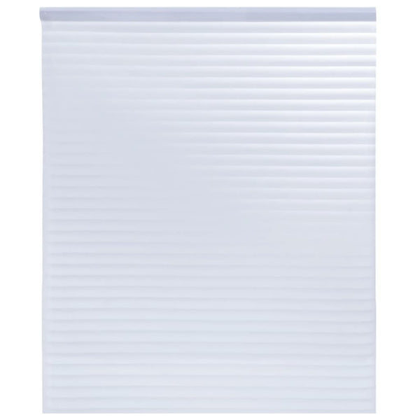 Raamfolie Strepenpatroon Mat 90X500 Cm Pvc Mat Gestreept