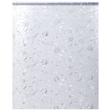 Raamfolie Bloemenpatroon Mat 90X500 Cm Pvc Berijpte Bloem