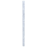 Raamfolie Bloemenpatroon Mat 90X500 Cm Pvc Berijpte Bloem