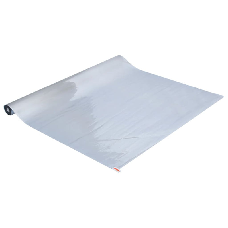 Zonnefolie Statisch Reflecterend 45X2000 Cm Pvc Zilverkleurig