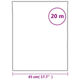 Zonnefolie Statisch Reflecterend 45X2000 Cm Pvc Zilverkleurig