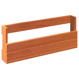 Schoenenrekken 59X8,5X23,5 Cm Massief Grenenhout Wasbruin