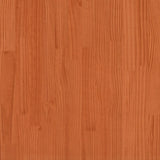 Schoenenrekken 59X8,5X23,5 Cm Massief Grenenhout Wasbruin