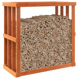 Houtblokhouder 108X52X106 Cm Massief Grenenhout Was
