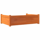 Hondenmand 95,5X65,5X28 Cm Massief Grenenhout Wasbruin
