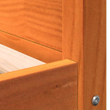 Hondenmand 95,5X65,5X28 Cm Massief Grenenhout Wasbruin