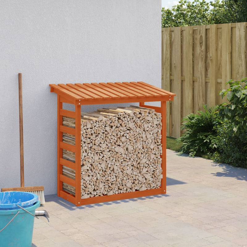 Haardhoutrek 108X64,5X110 Cm Massief Grenenhout