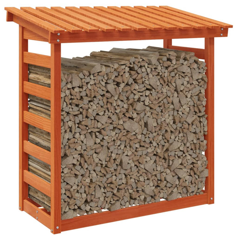 Haardhoutrek 108X64,5X110 Cm Massief Grenenhout