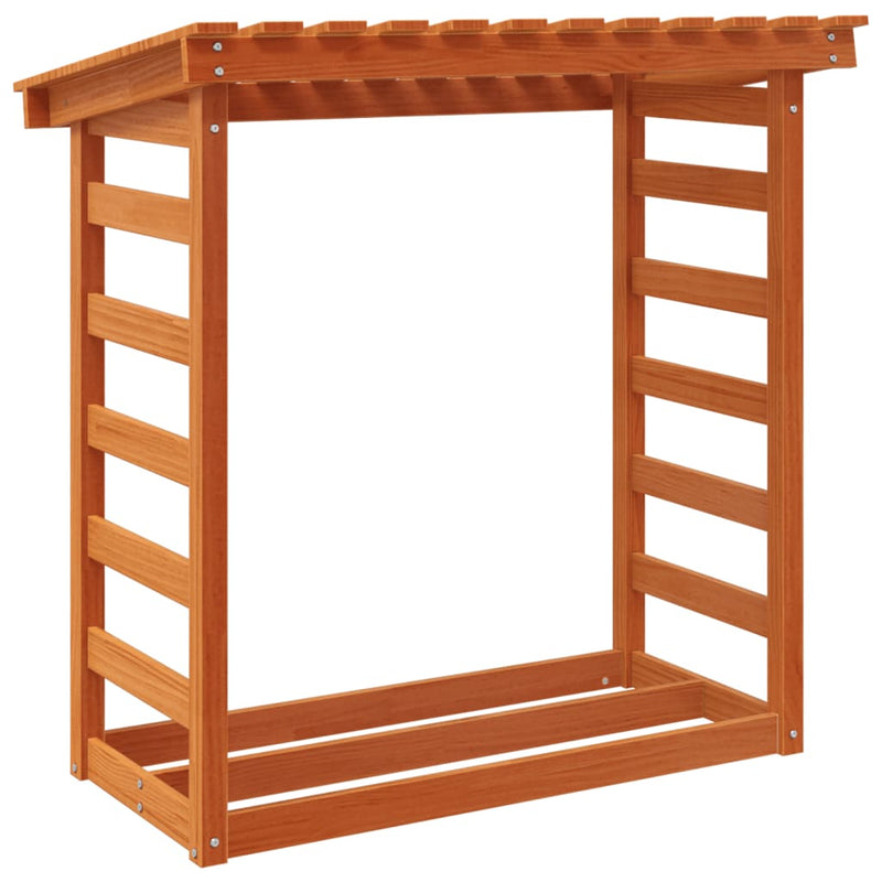 Haardhoutrek 108X64,5X110 Cm Massief Grenenhout