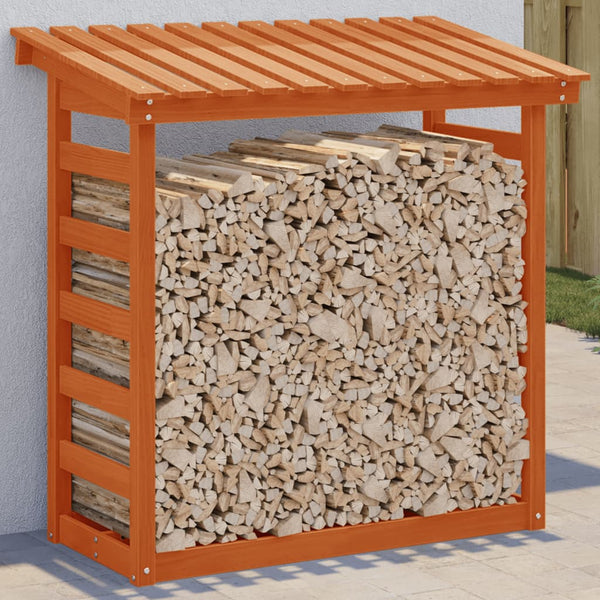 Haardhoutrek 108X64,5X110 Cm Massief Grenenhout