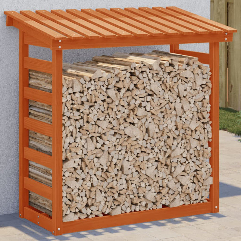 Haardhoutrek 108X64,5X110 Cm Massief Grenenhout
