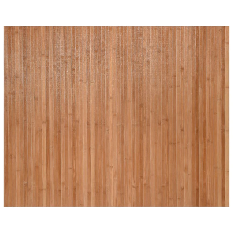 Vloerkleed Rechthoekig Bamboe Naturel