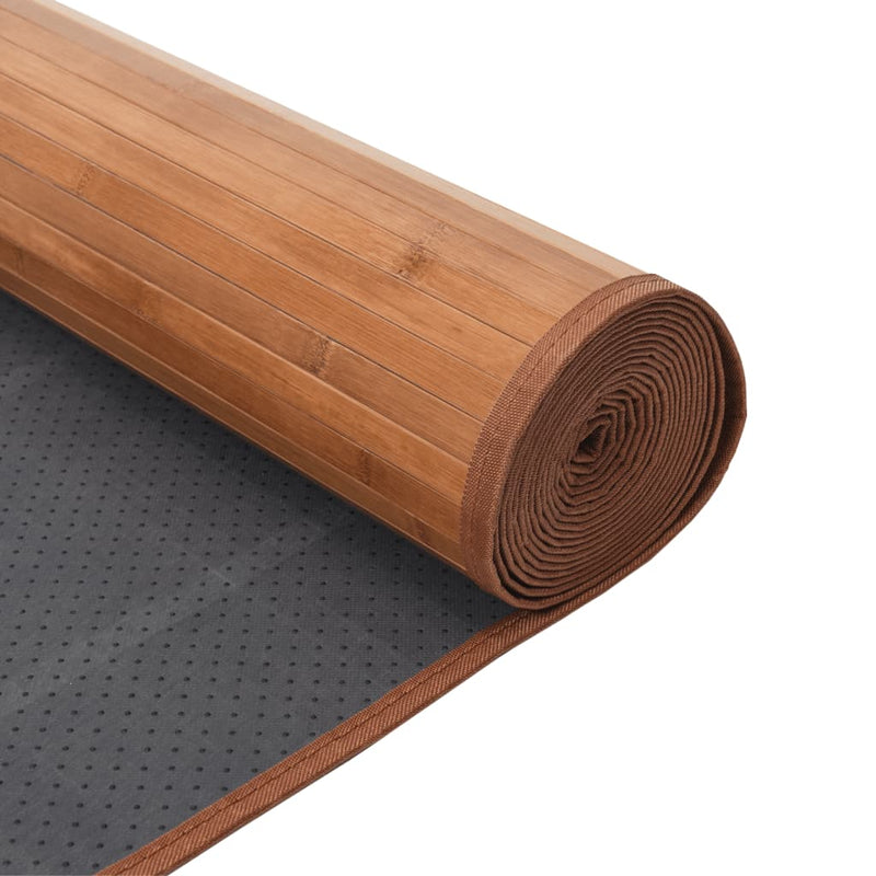 Vloerkleed Rechthoekig Bamboe Naturel
