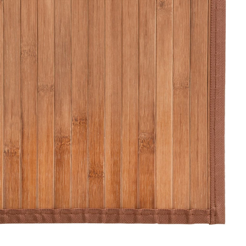Vloerkleed Rechthoekig Bamboe Naturel