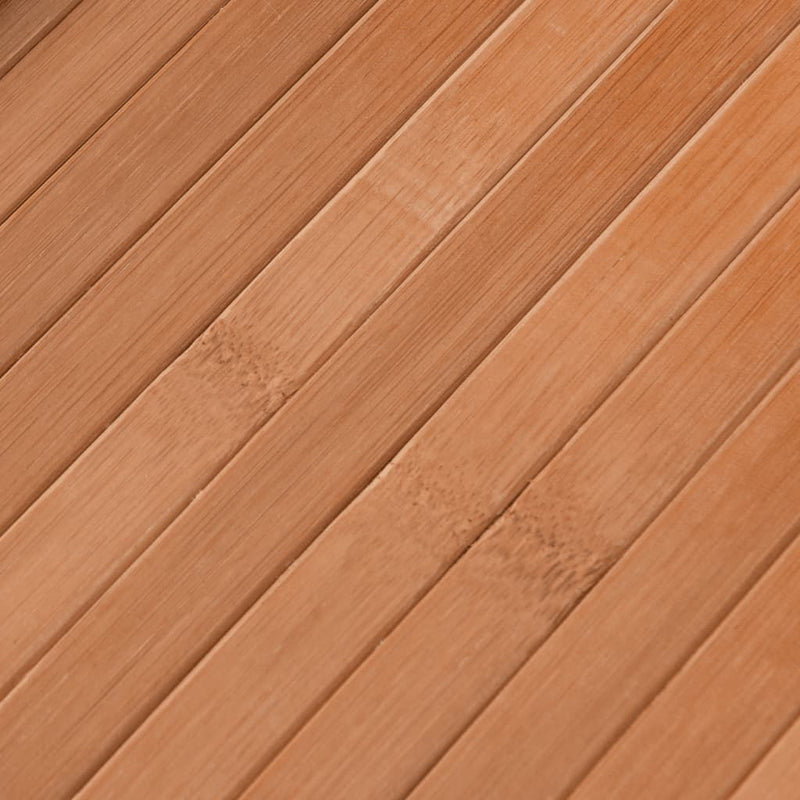 Vloerkleed Rechthoekig Bamboe Naturel