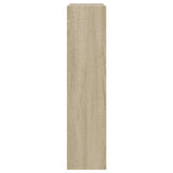 Schoenenkast 60X21X87,5 Cm Bewerkt Hout Kleurig Sonoma Eiken