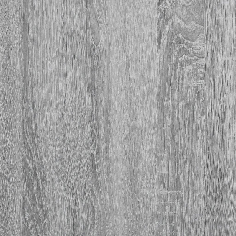 Schoenenkast Bewerkt Hout Eikenkleurig Grijs Sonoma