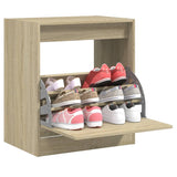 Schoenenkast 60X21X87,5 Cm Bewerkt Hout Kleurig Sonoma Eiken