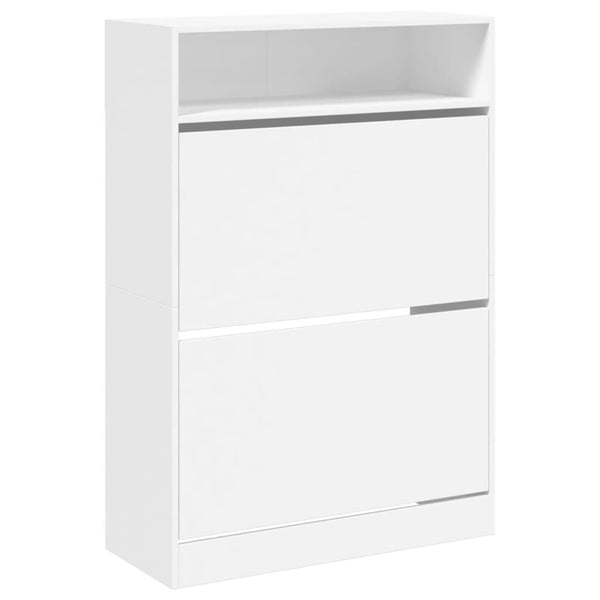 Schoenenkast Met 2 Klaplades 80X34X116 Cm
